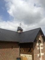 La Normandie pose sur un campanile